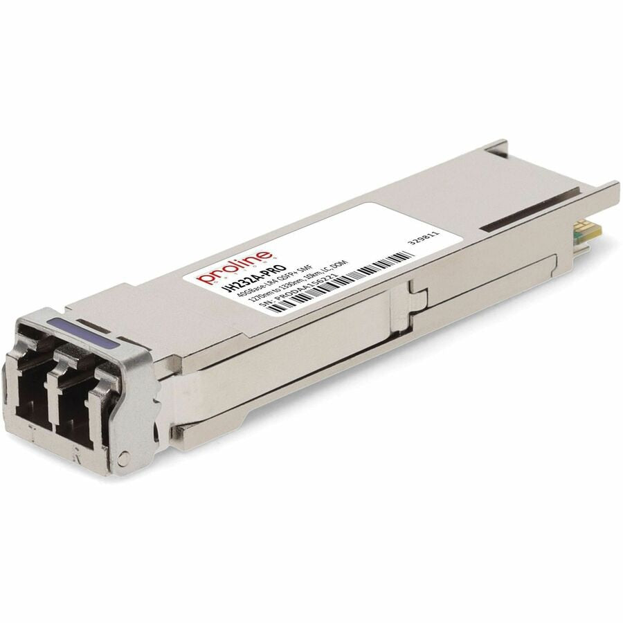 Transceptor de Red Proline HP JH232A Compatible TAA 40GBase-LR4 QSFP+ Transceiver (SMF - vista 1