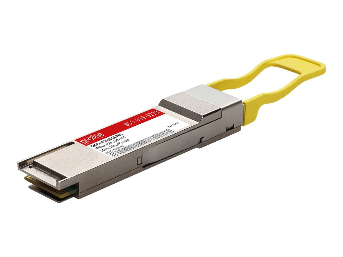 Transceptor de Red Proline Juniper Networks QSFPP-4X10GE-LR Compatible TAA 40GBase-PLR4 QSFP+ Transceiver (SMF - vista 3