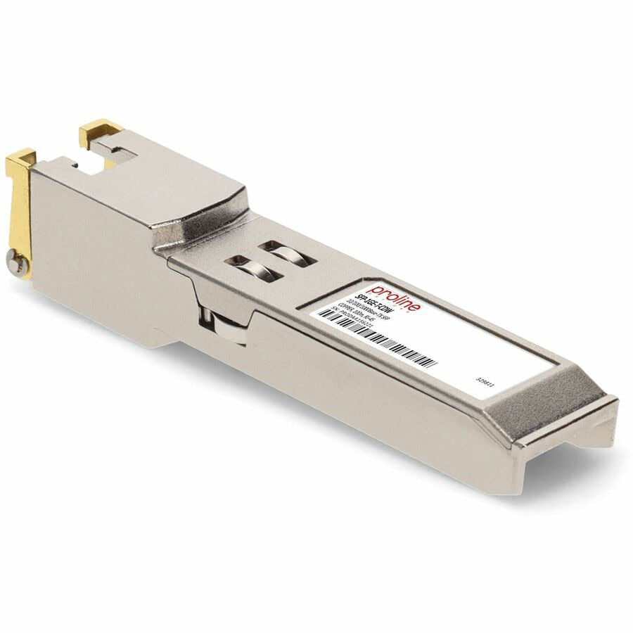 Transceptor de Red Proline Juniper Networks® SFP-1GE-T Compatible TAA 10/100/1000Base-TX SFP Transceiver (Copp - vista 3