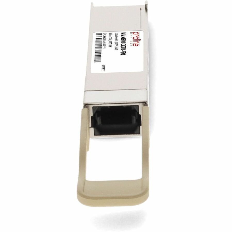 Transceptor de Red Proline Mellanox® MMA1B00-C100D Compatible TAA 100GBase-SR4 QSFP28 Transceiver (MMF - vista 4