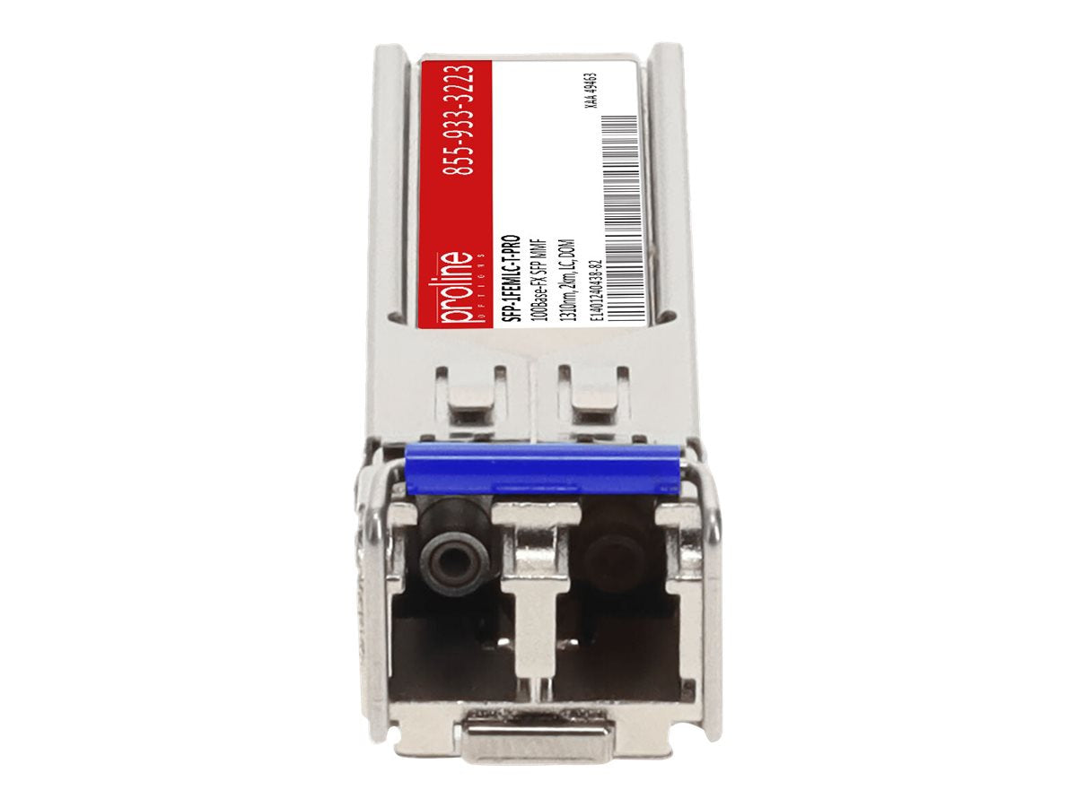 Transceptor de Red Proline Moxa® SFP-1FEMLC-T Compatible TAA 100Base-FX SFP Transceiver (MMF - vista 7