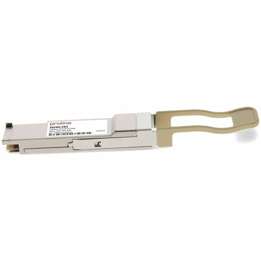 Transceptor de Red Proline NetAPP® X65405 Compatible TAA 100GBase-SR4 QSFP28 Transceiver (MMF - vista 3