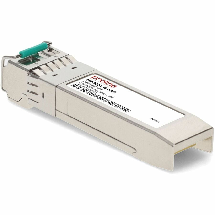 Transceptor de Red Proline Netgear® AXM-SFP10G-BX-D Compatible TAA 10GBase-BX SFP+ Transceiver (SMF - vista 3