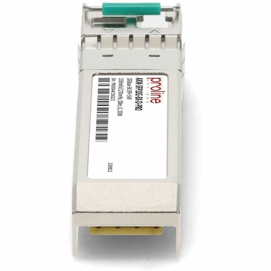 Transceptor de Red Proline Netgear® AXM-SFP10G-BX-D Compatible TAA 10GBase-BX SFP+ Transceiver (SMF - vista 4