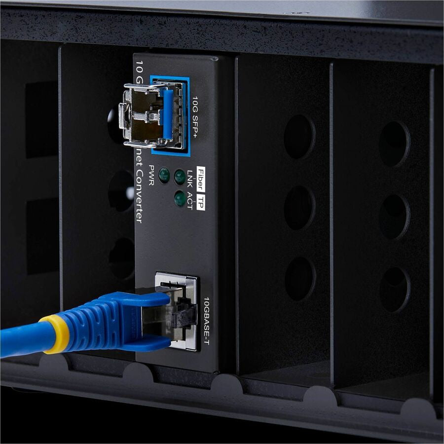 Transceptor de Red StarTech.com StarTech 10GbE Open SFP+ Fiber Media Converter - vista 5