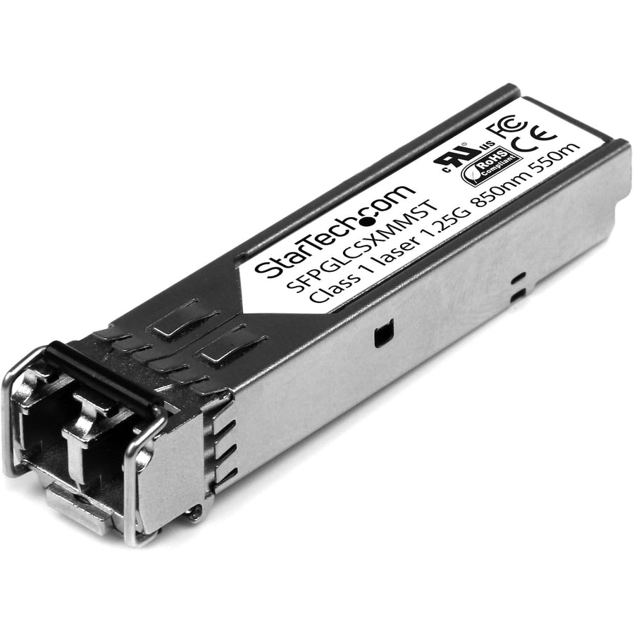 Transceptor de Red StarTech.com StarTech Cisco GLC-SX-MM Compatible SFP Module 10 Pack - vista 2