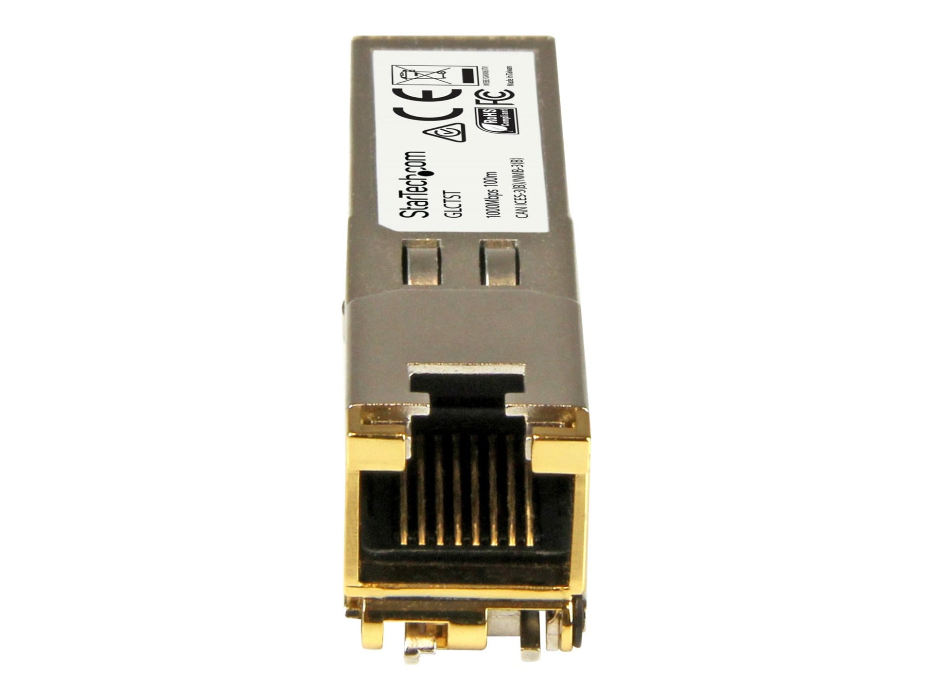 Transceptor de Red StarTech.com StarTech Cisco GLC-T Compatible SFP Module 10 Pack - vista 4