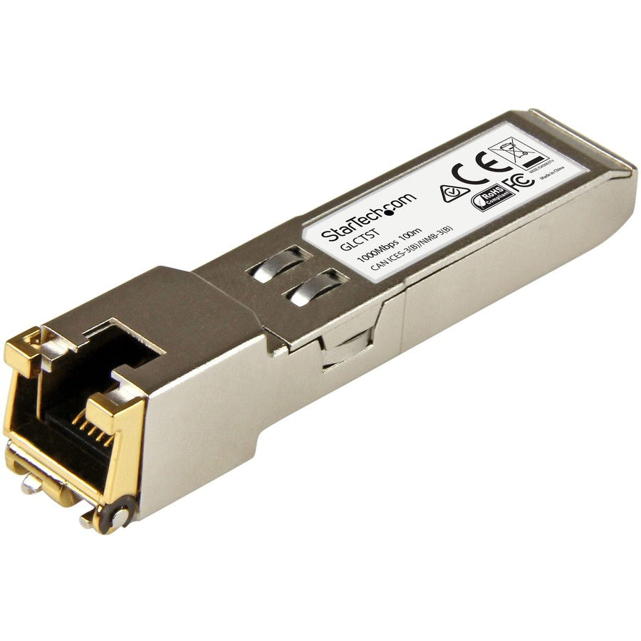 Transceptor de Red StarTech.com StarTech Cisco GLC-T Compatible SFP Module 10 Pack - vista 5