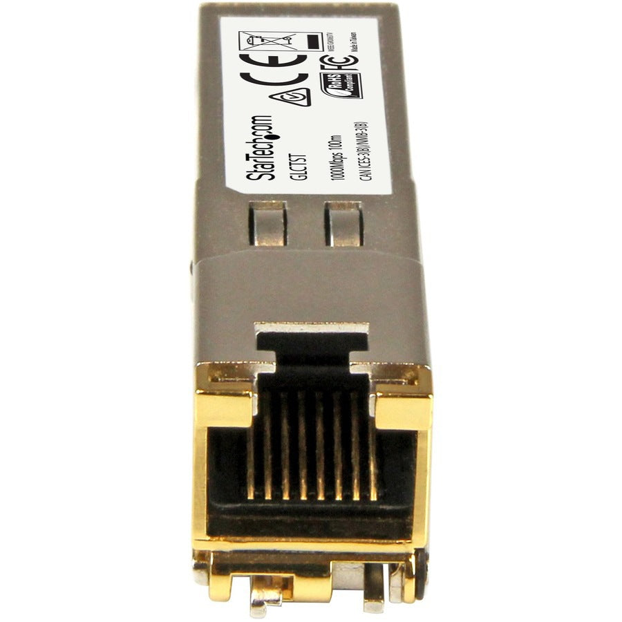 Transceptor de Red StarTech.com StarTech Cisco GLC-T Compatible SFP Module - vista 4