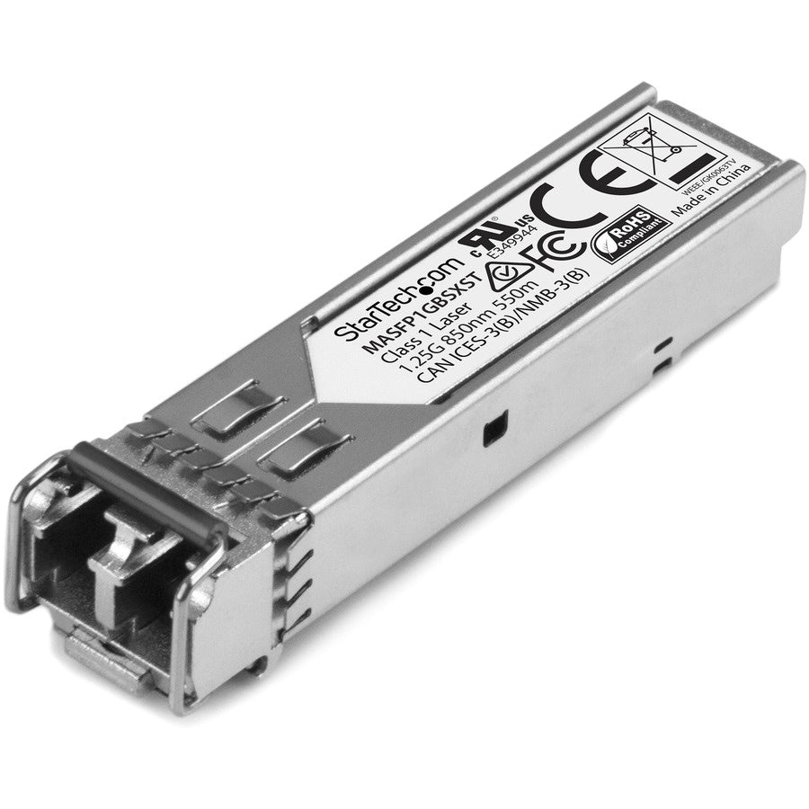 Transceptor de Red StarTech.com StarTech Cisco Meraki MA-SFP-1GB-SX Comp. SFP Module - vista 1