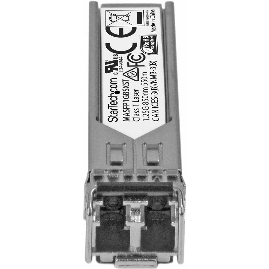 Transceptor de Red StarTech.com StarTech Cisco Meraki MA-SFP-1GB-SX Comp. SFP Module - vista 2