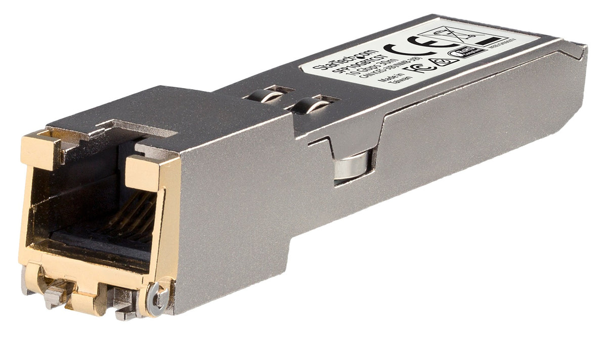 Transceptor de Red StarTech.com StarTech Cisco SFP-10GB-T-X Compatible SFP+ Module - vista 1