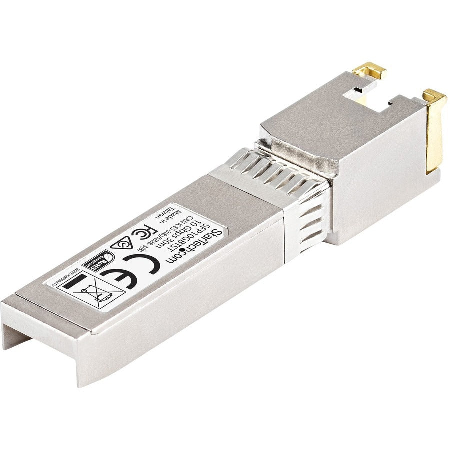 Transceptor de Red StarTech.com StarTech Cisco SFP-10GB-T-X Compatible SFP+ Module - vista 5