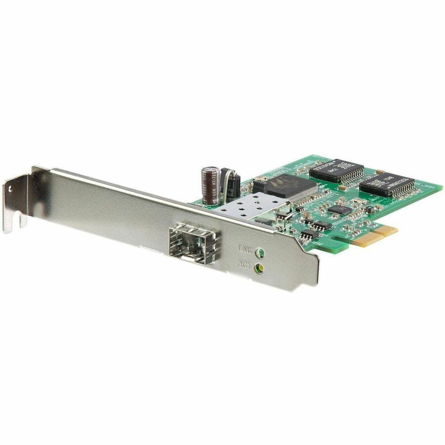 Transceptor de Red StarTech.com StarTech PCI Express Gigabit Ethernet Fiber Network Card w/ Open SFP - vista 1