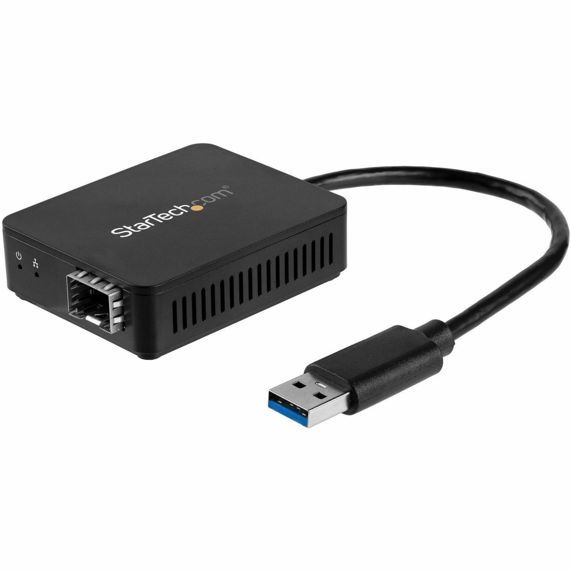 Transceptor de Red StarTech.com StarTech USB 3.0 to Fiber Optic Converter - vista 1