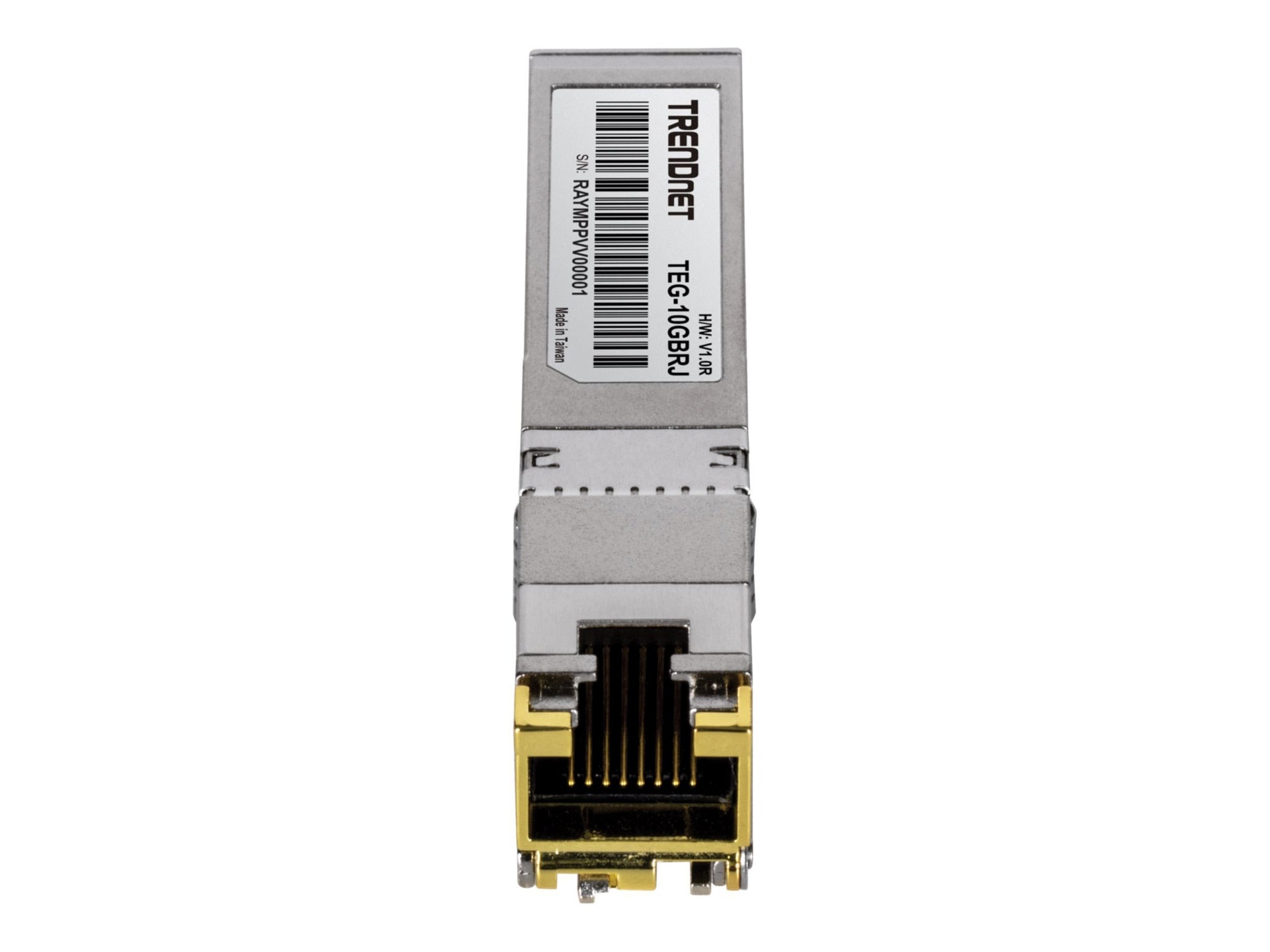 Transceptor de Red TRENDnet 10G RJ-45 Copper SFP+ Module - vista 1