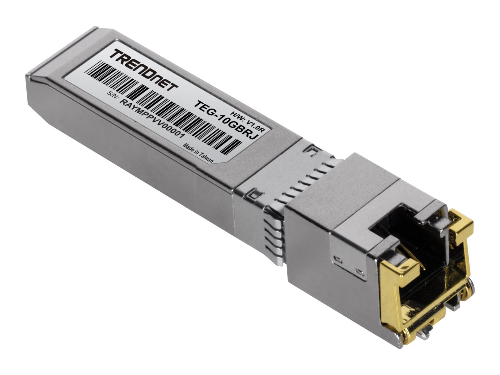Transceptor de Red TRENDnet 10G RJ-45 Copper SFP+ Module - vista 2