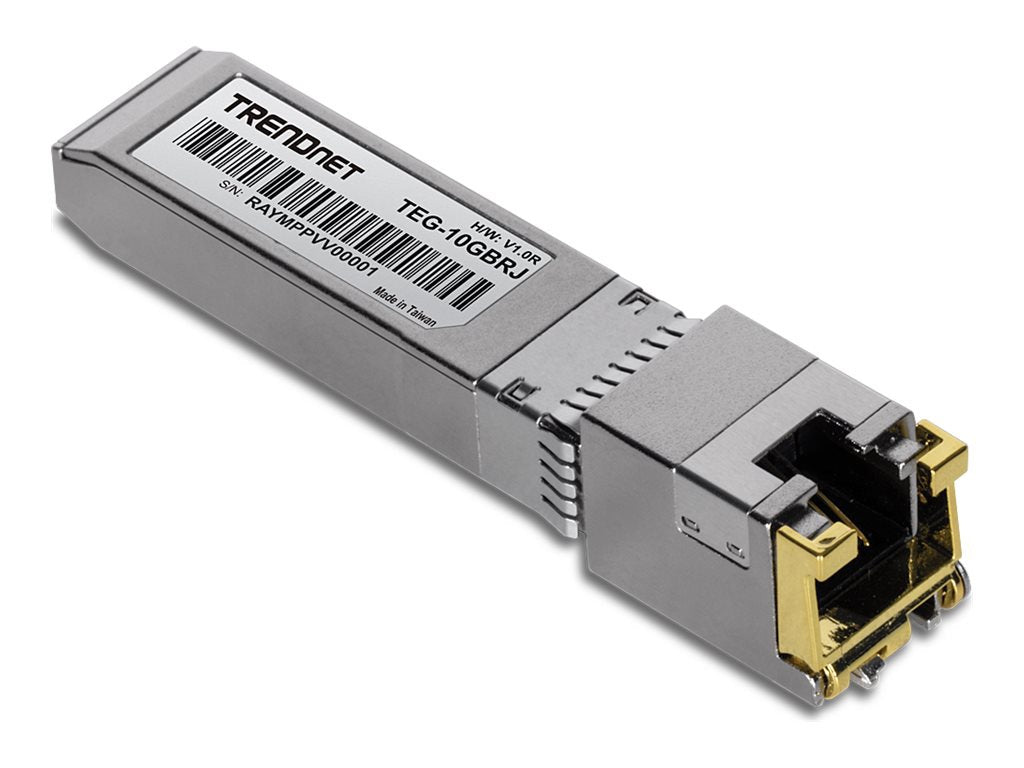 Transceptor de Red TRENDnet 10G RJ-45 Copper SFP+ Module - vista 3