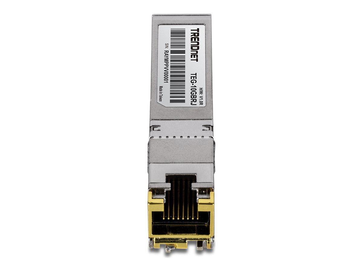 Transceptor de Red TRENDnet 10G RJ-45 Copper SFP+ Module - vista 6