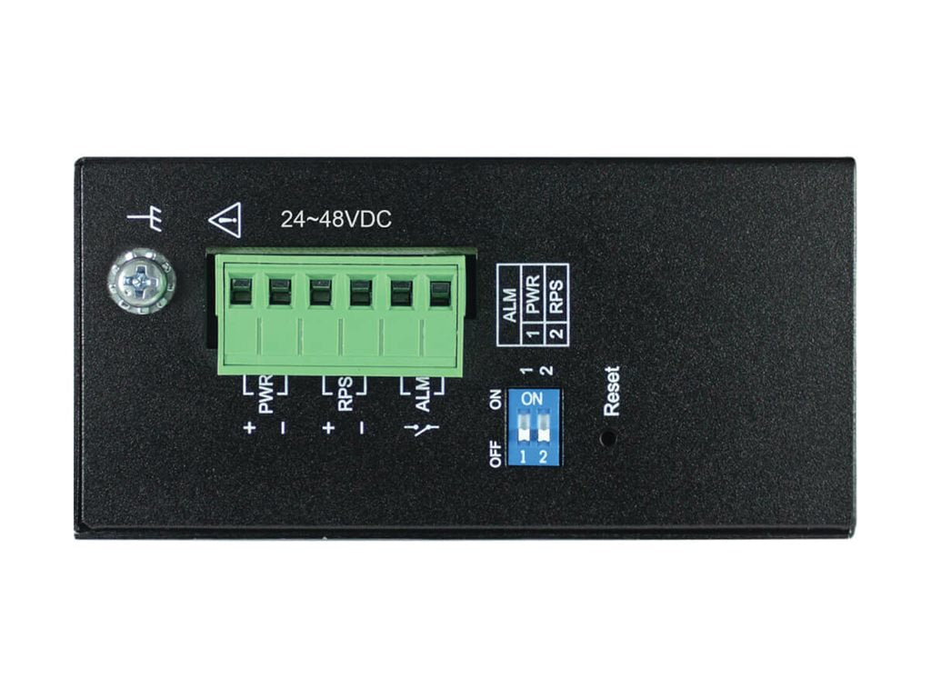 Transceptor de Red Tripp Eaton Tripp Lite series 8-Port Managed Industrial Gigabit Ethernet Switch - vista 4