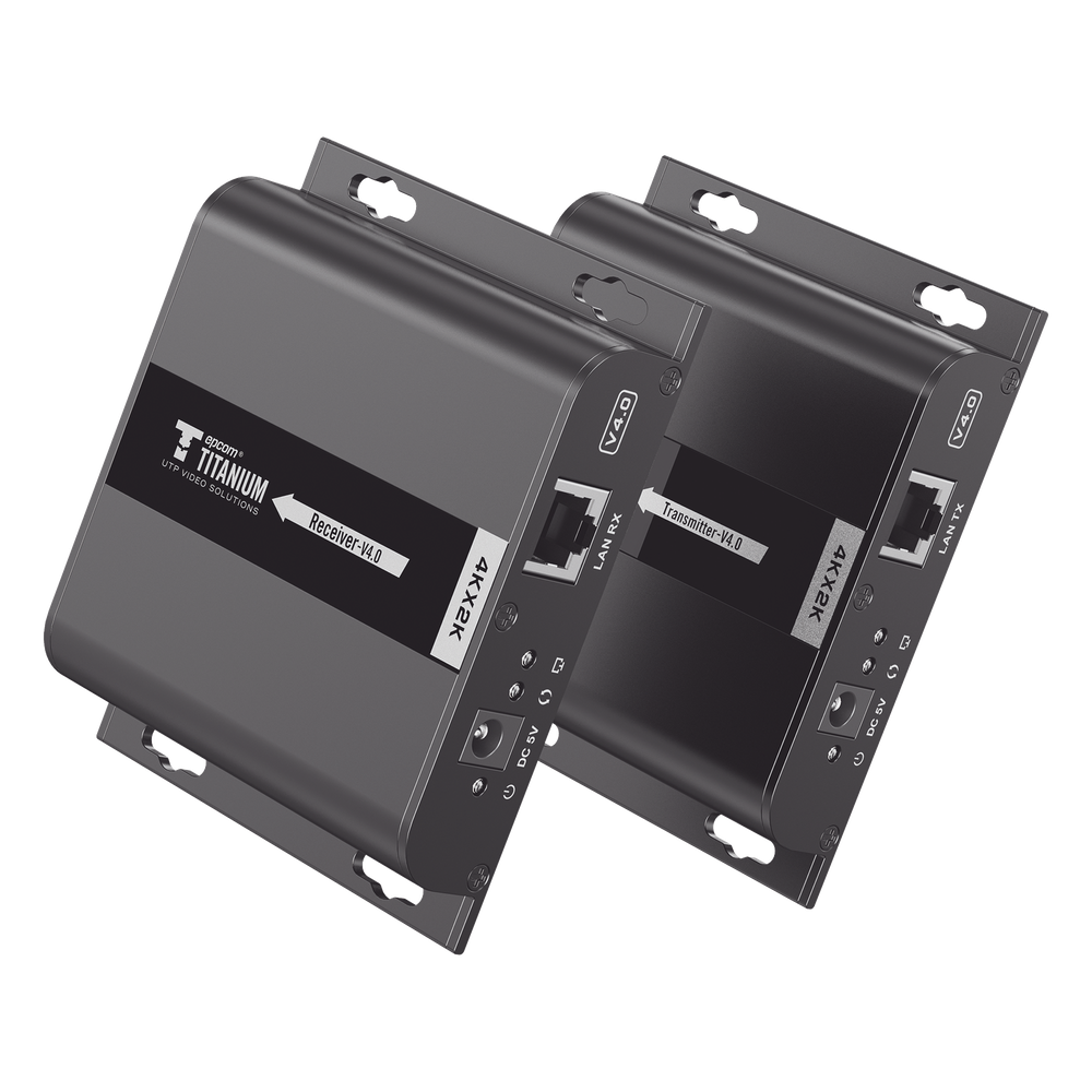 Kit Extensor HDMI para distancias de 120 Epcom Titanium TT-683-4.0 120 m
