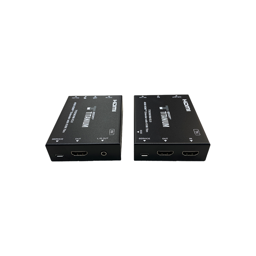 Kit Extensor KVM HDMI + USB Epcom Titanium TT676KVMV2.0 70 m