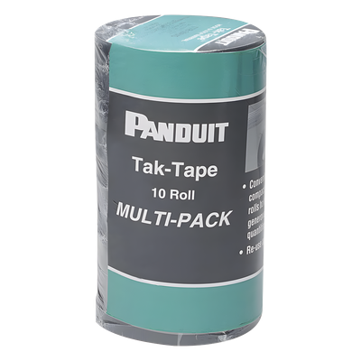 Kit de 10 Rollos de Cinta Panduit TTR-35RX0 10.66 m Negro