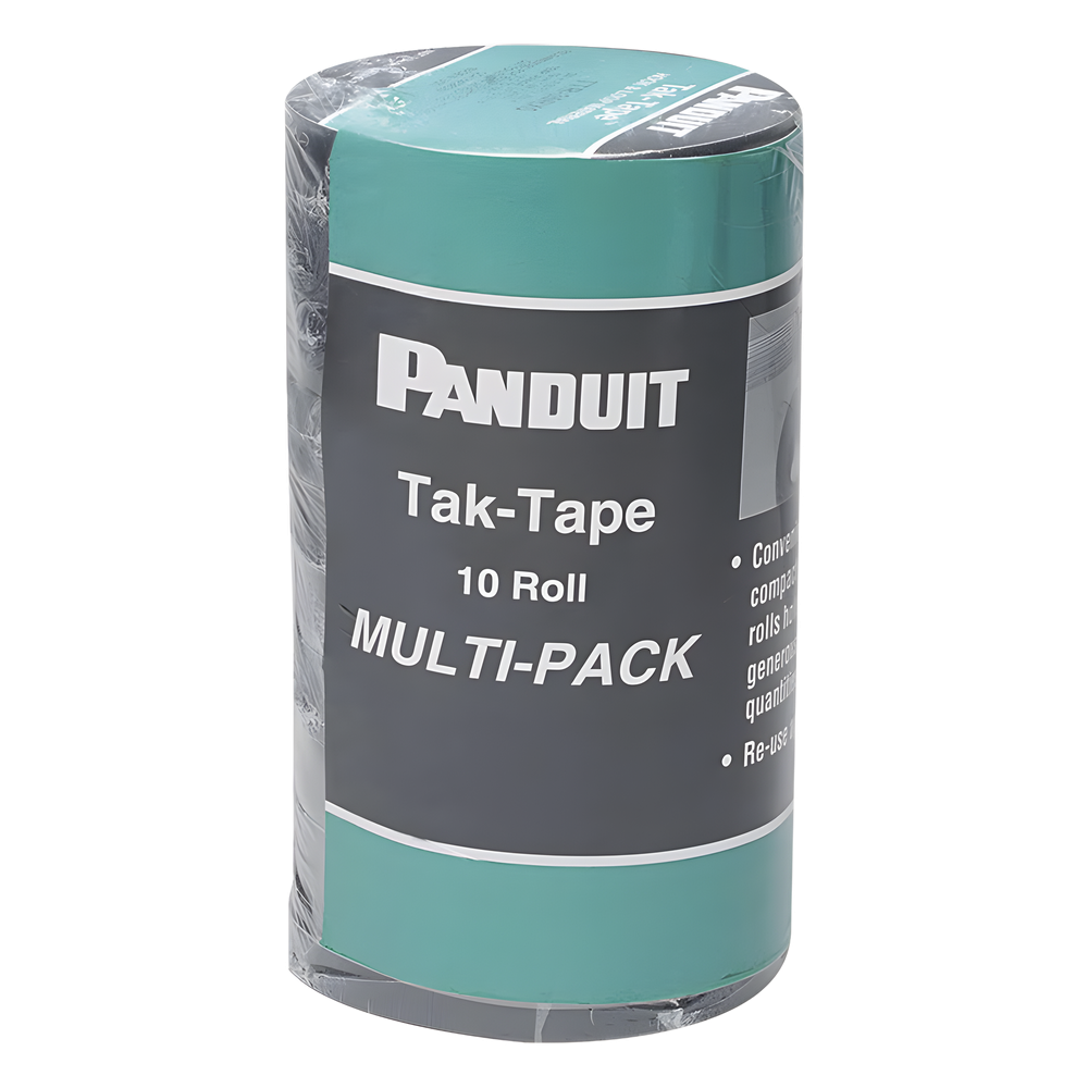 Kit de 10 Rollos de Cinta Panduit TTR-35RX0 10.66 m Negro