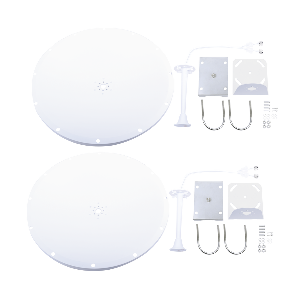 Kit de 2 Antenas Parabólicas de Frecuencia TXPro TXP-D4865-28-N-KIT2