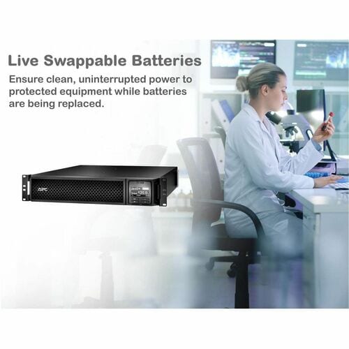UPS APC SRT1500XLA – 1.50 kVA/1.35 kW – Online de doble conversión – Rack / Torre - imagen 9