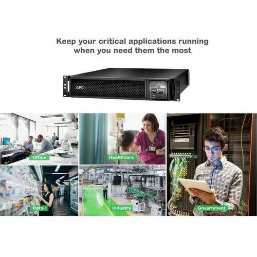 UPS APC SRT3000XLA – 3 kVA/2.70 kW – Online de doble conversión – Rack / Torre - imagen 10