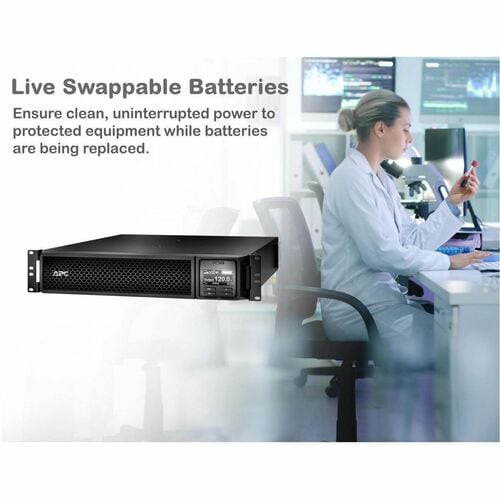 UPS APC SRT3000XLA – 3 kVA/2.70 kW – Online de doble conversión – Rack / Torre - imagen 7