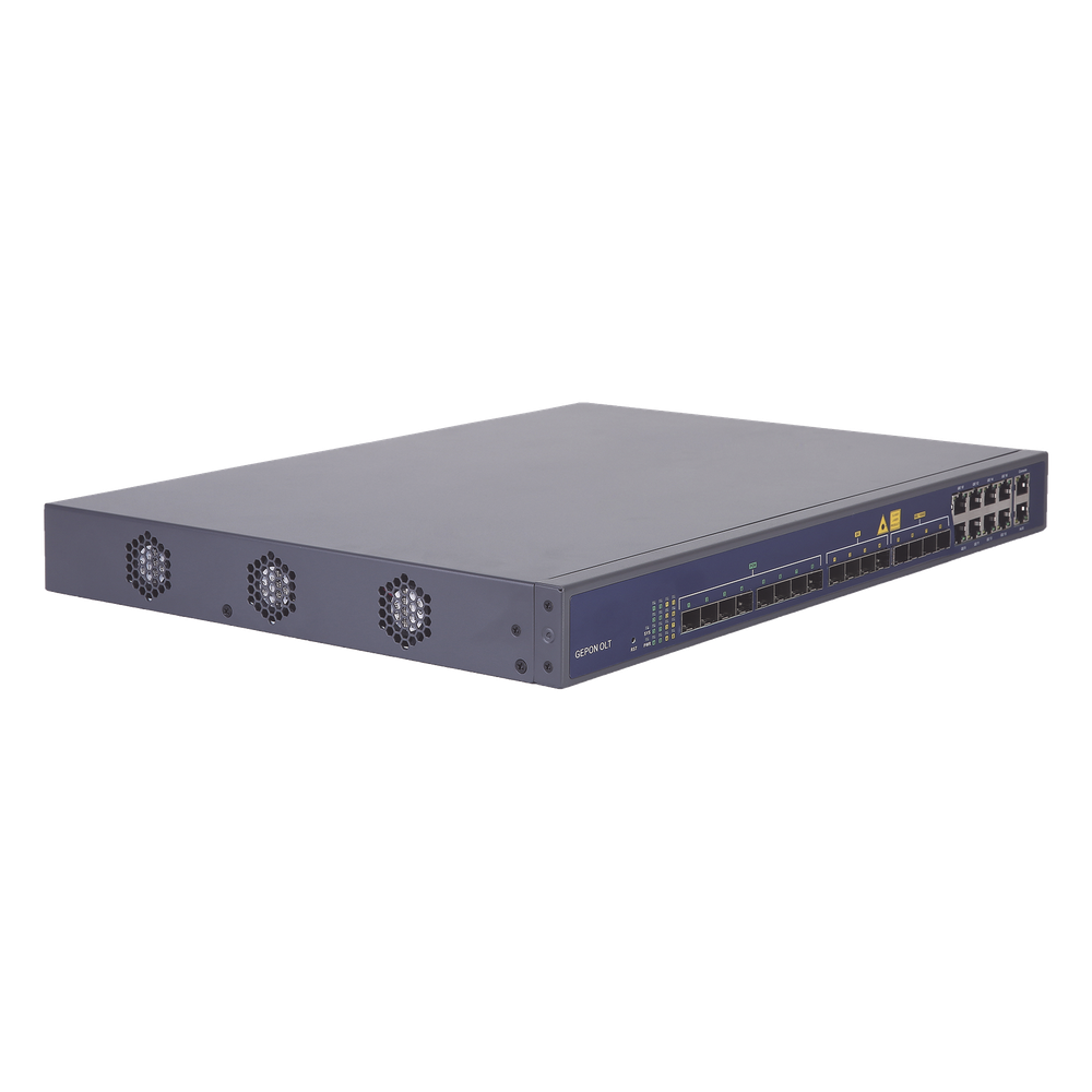 OLT de 8 puertos EPON con 16 V-SOL V1600-D8