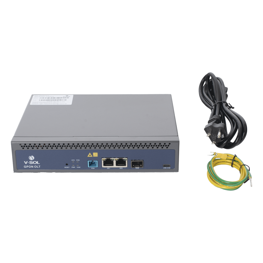 OLT de 1 Puerto GPON con 3 V-SOL V1600GSF