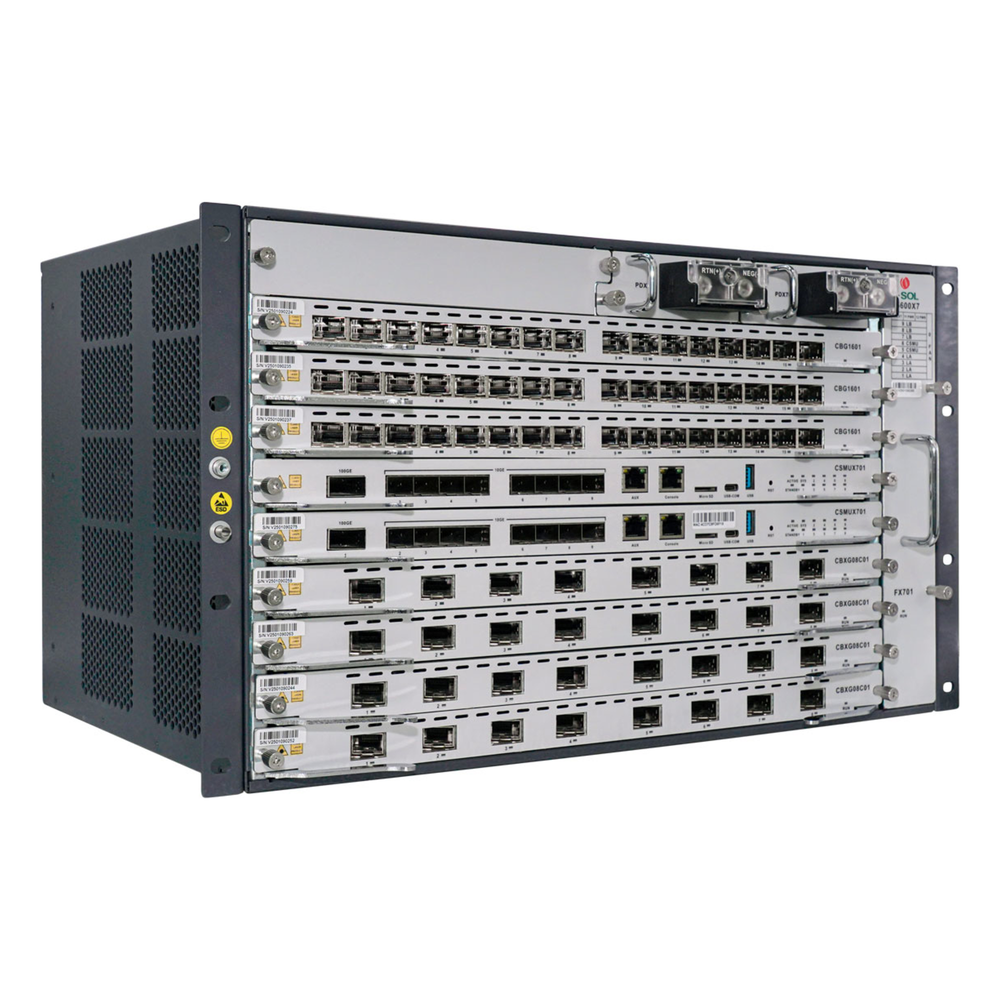 OLT Modular tipo Chasis Serie V-SOL V5600X7 16 puertos