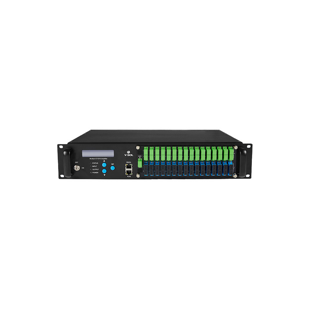 Amplificador Optico EDFA de 32 Puertos PON V-SOL V8816W-32P-22