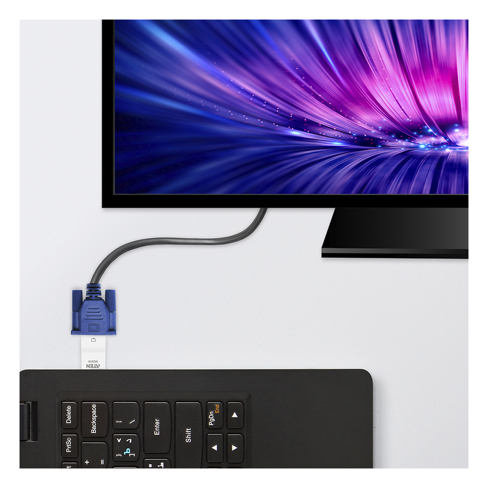 Adaptador de HDMI a VGA Aten VC810