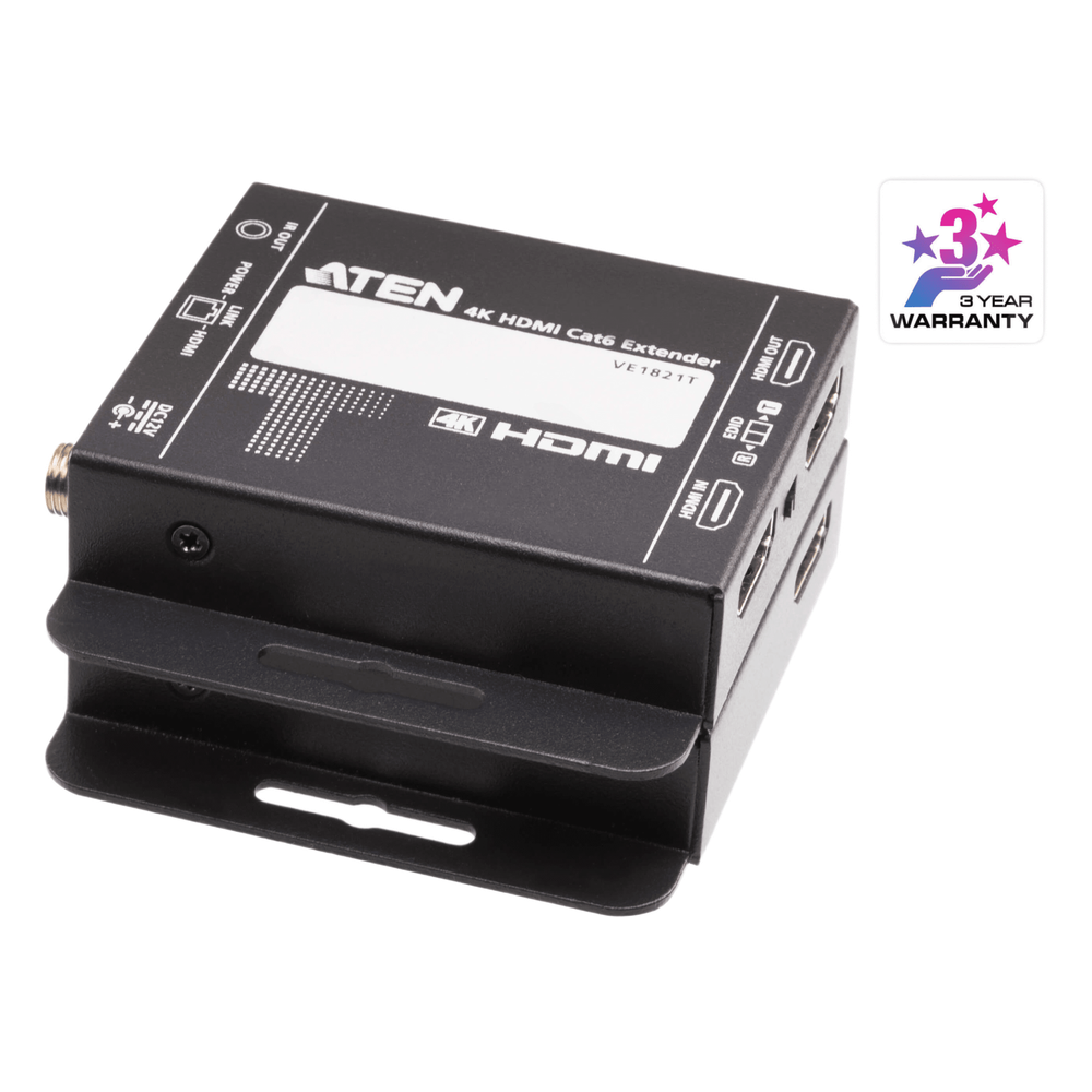 Extensor HDMI HDBaseT con POH hasta 4k Aten VE1821 40 m