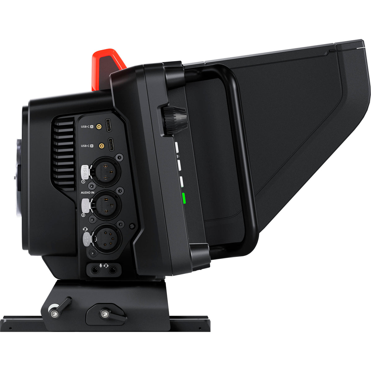 Videocámara Blackmagic Design Studio Camera 4K Pro G2 (Micro Cuatro Tercios) - vista lateral