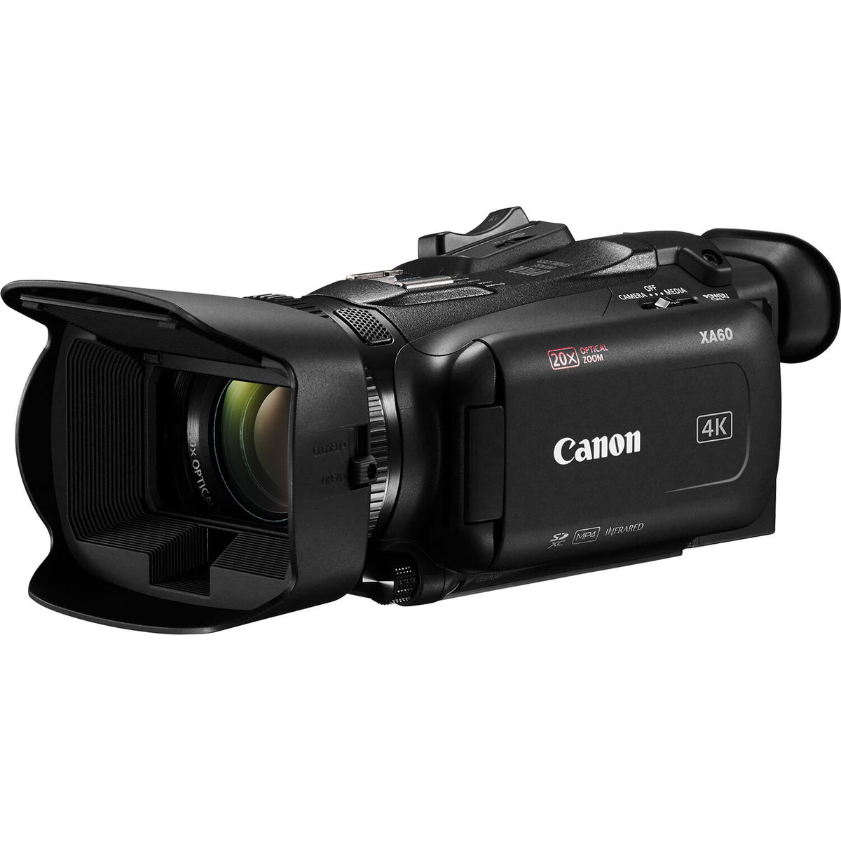 Videocámara Canon XA60 Profesional UHD 4K - vista frontal