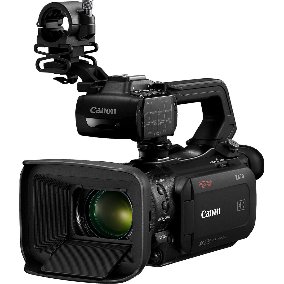 Videocámara Canon XA70 UHD 4K30 con Dual-Pixel Autofocus - vista principal