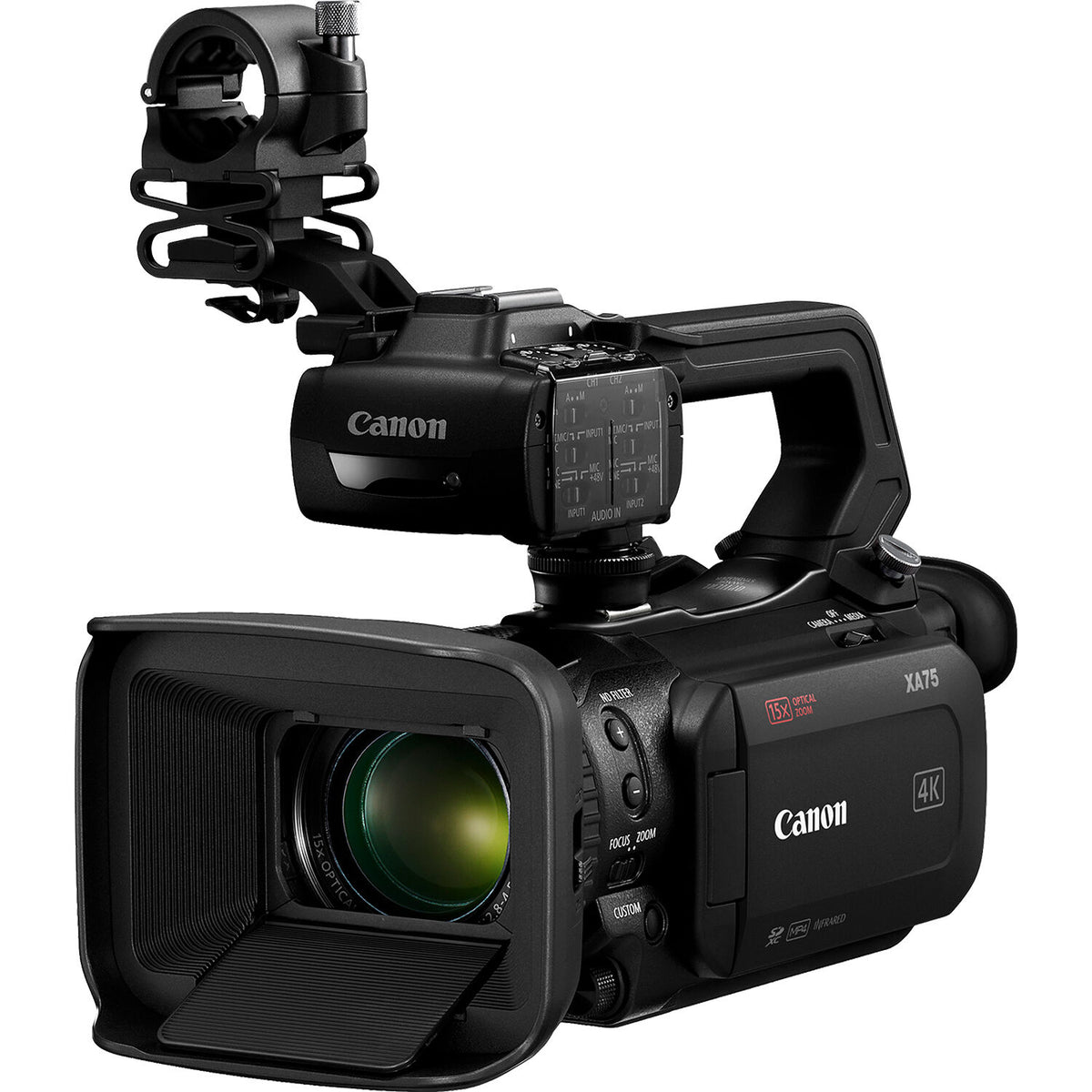 Videocámara Canon XA75 UHD 4K30 con Dual-Pixel Autofocus - vista principal