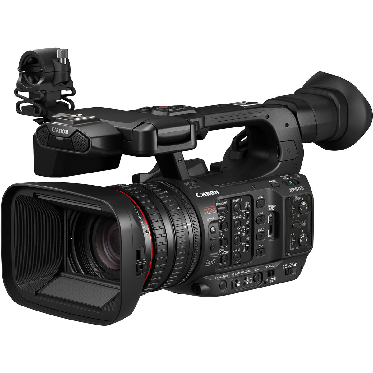 Videocámara Canon XF605 UHD 4K HDR Pro - vista principal