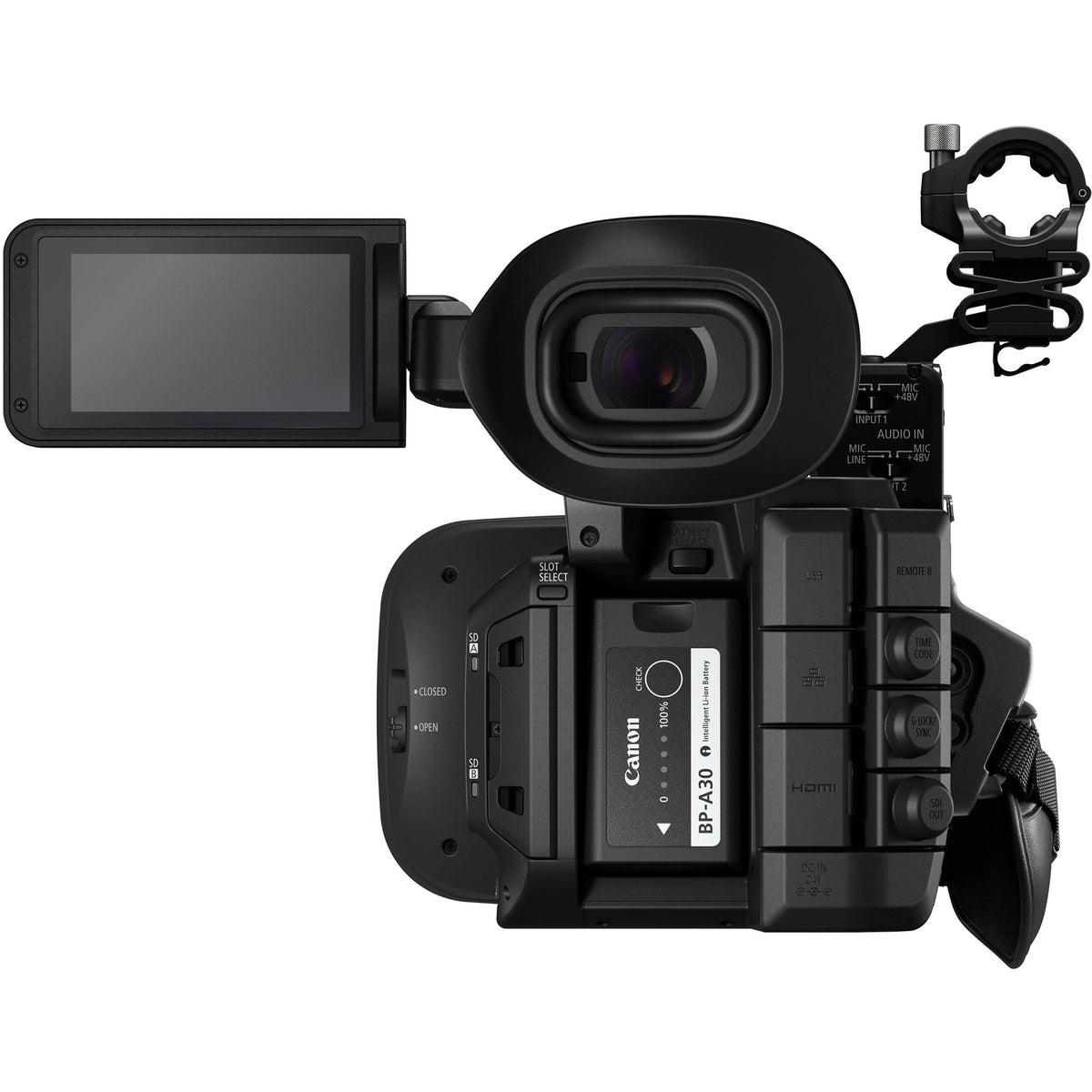 Videocámara Canon XF605 UHD 4K HDR Pro - en uso