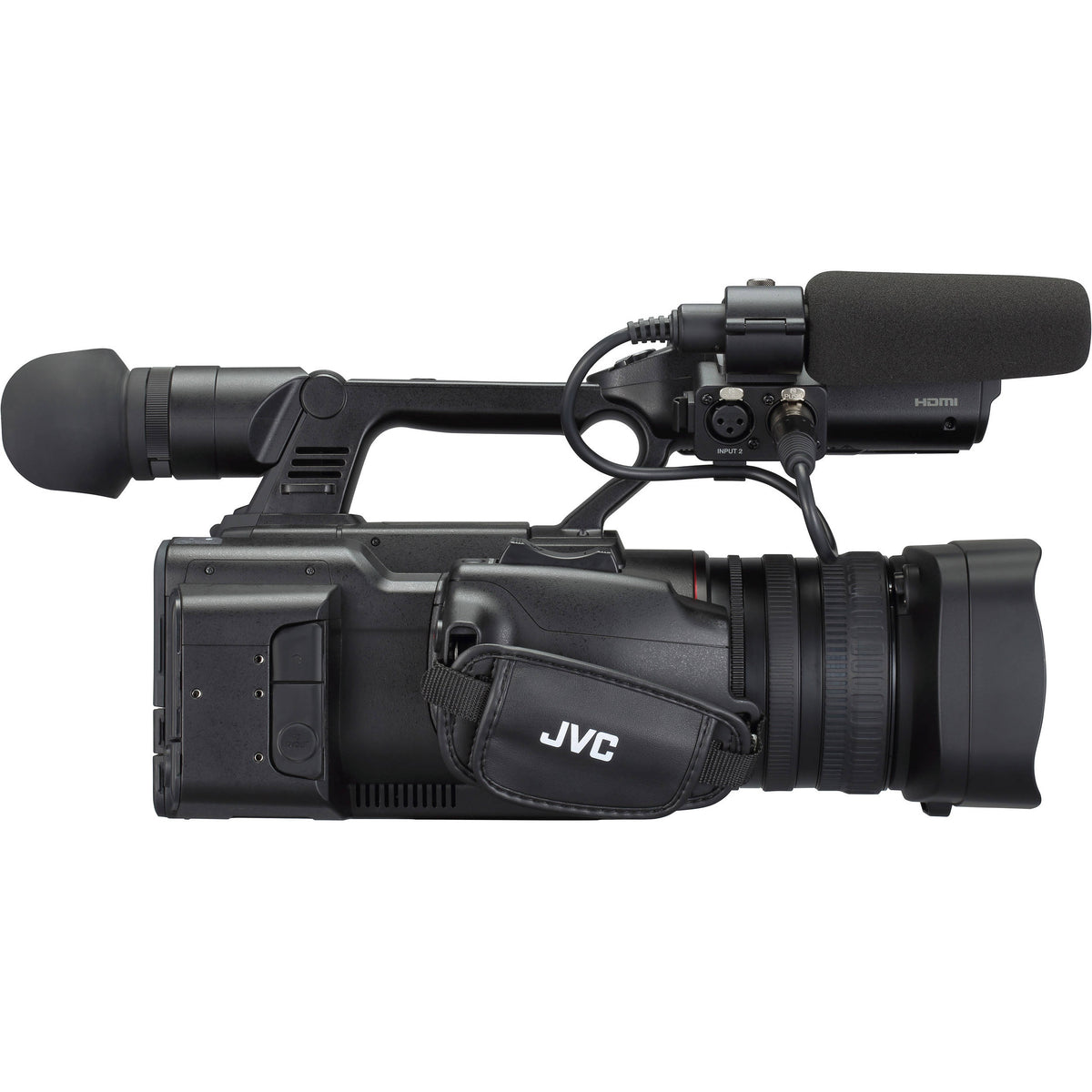 Videocámara JVC GY-HC500U Handheld Connected Cam 1" 4K Profesional - en uso
