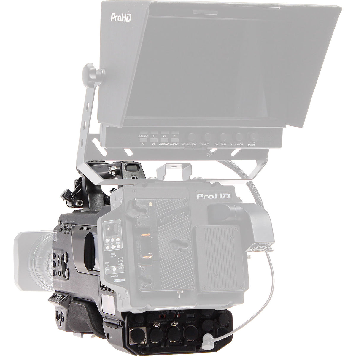 Videocámara JVC GY-HC900STU 2/3" HD Connected Cam Studio (Solo Cuerpo) - contenido de la caja