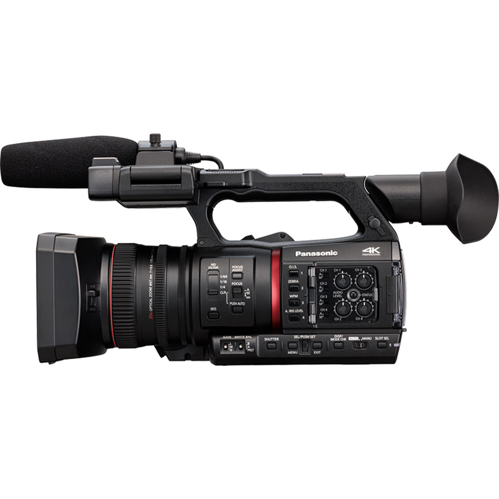 Videocámara Panasonic AG-CX370 UHD 4K Pro con NDI|HX2 and Auto-Tracking - detalle