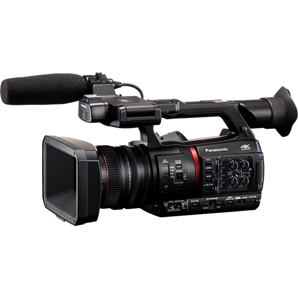 Videocámara Panasonic AG-CX370 UHD 4K Pro con NDI|HX2 and Auto-Tracking - contenido de la caja