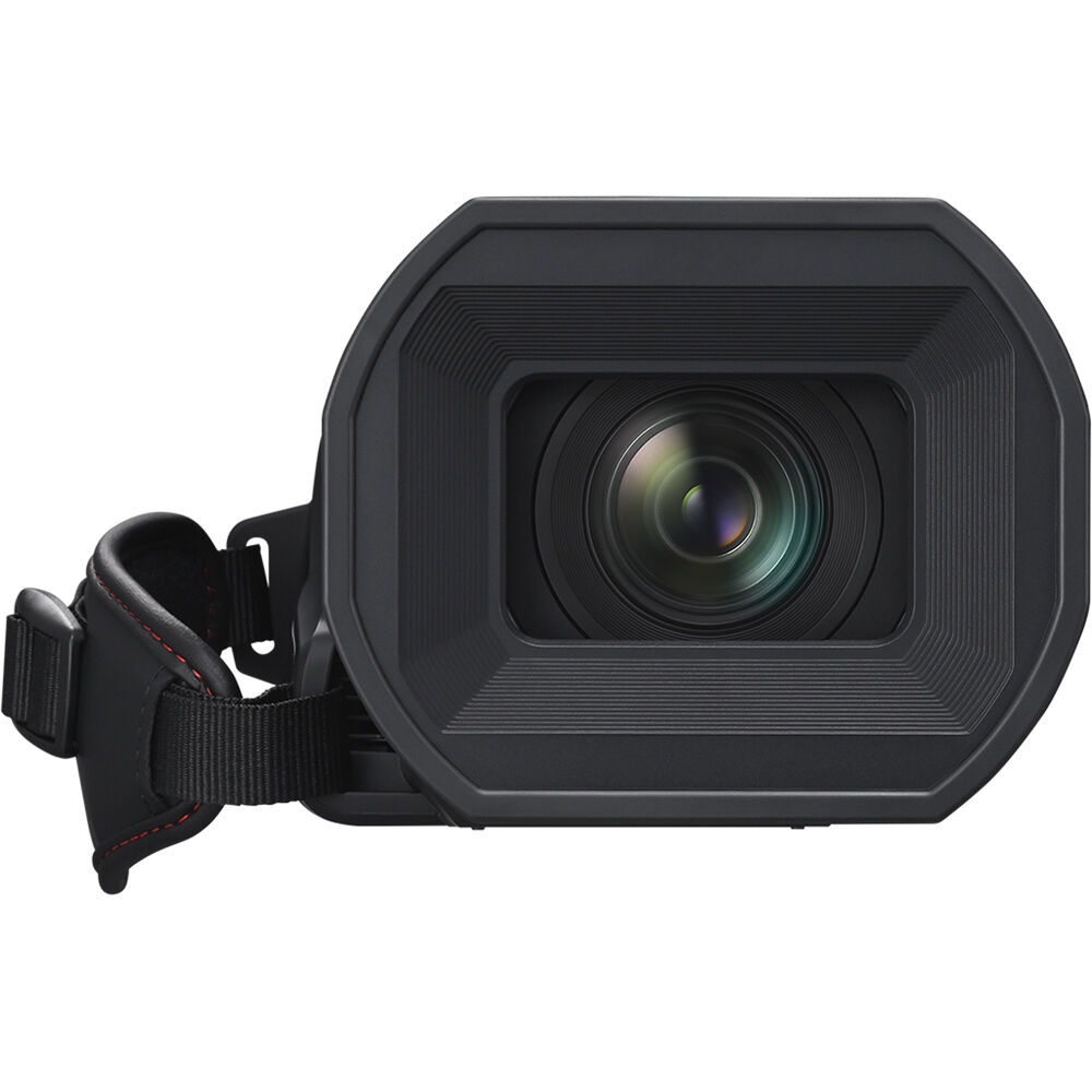 Videocámara Panasonic HC-X1200 UHD 4K HDMI con 24x Zoom - puertos y conexiones
