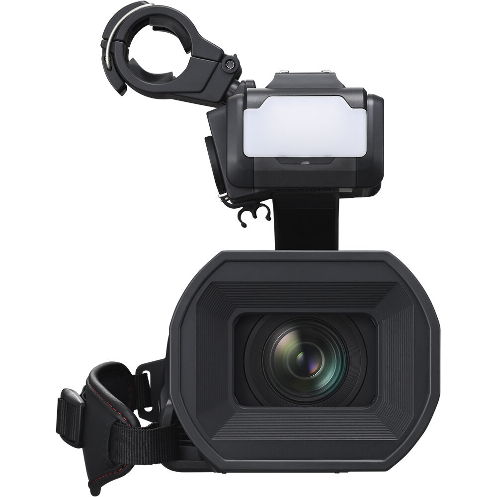 Videocámara Panasonic HC-X2100 UHD 4K 3G-SDI/HDMI Pro con 24x Zoom - vista frontal